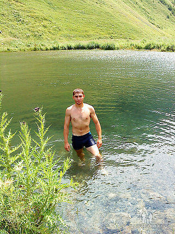 на природе