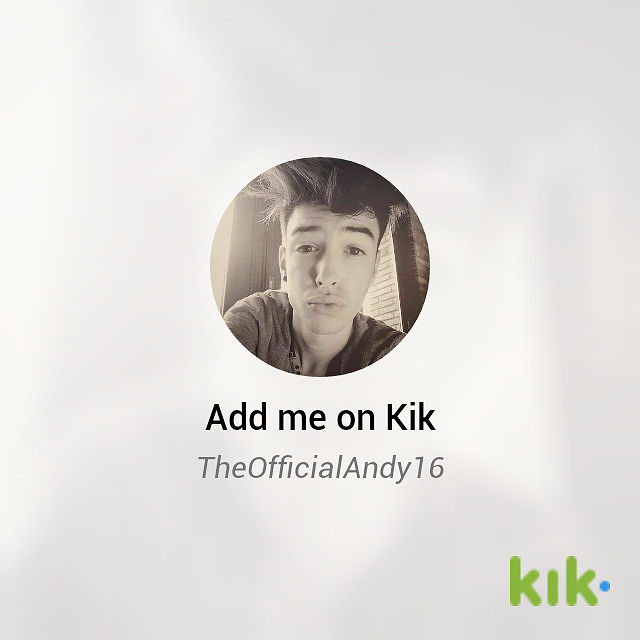 My kik,text me c;