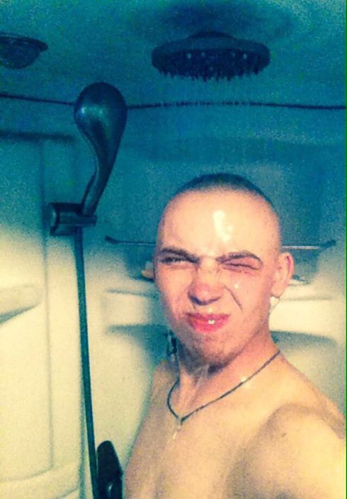 В душе)