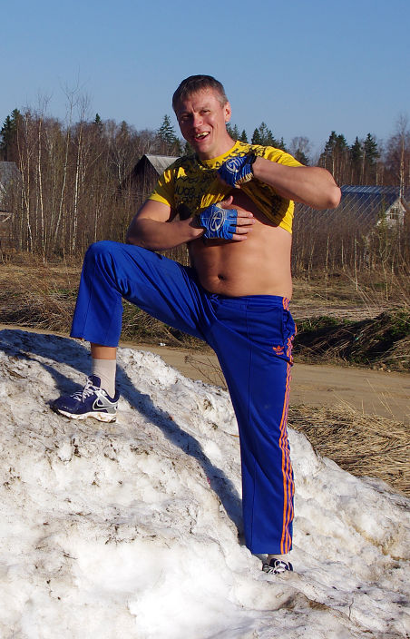 На природе