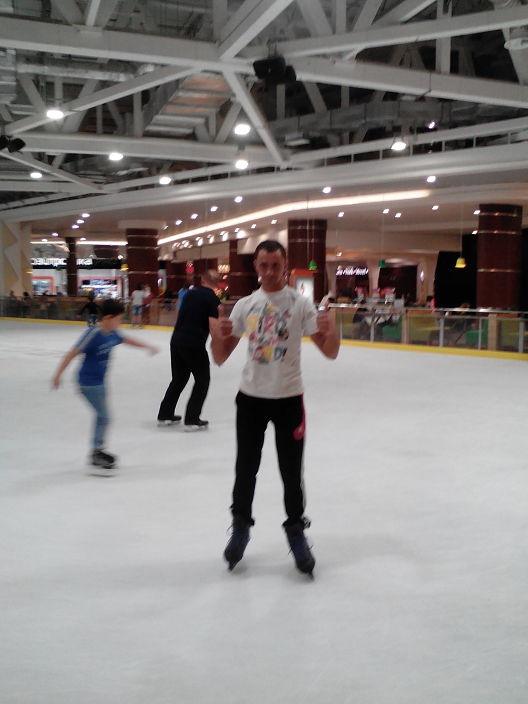 это я на льду