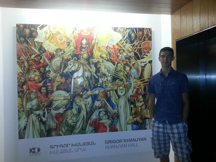 в музее в Ереване