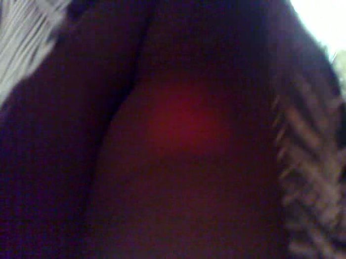 без трусиков подловил