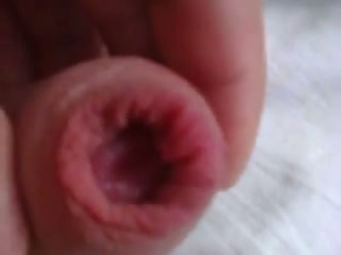 Closeup cumshot